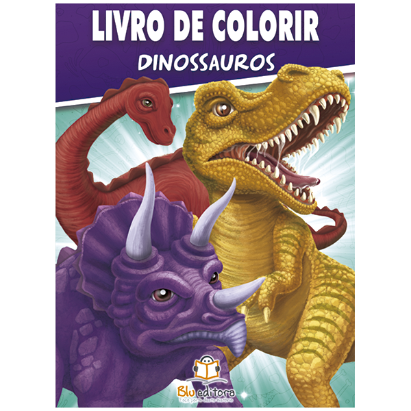 Revista Livro de Colorir Pintar Dinossauros em Pdf98