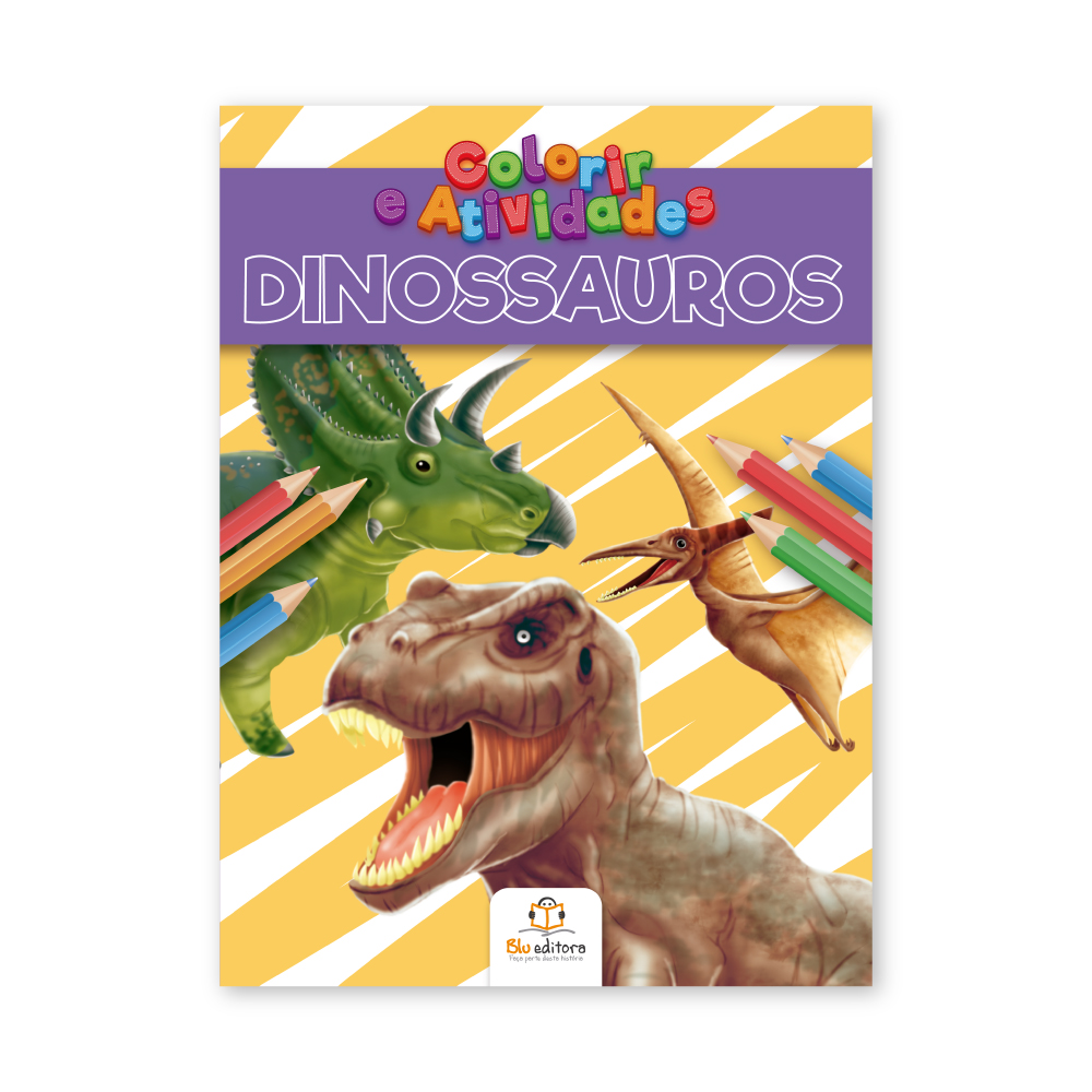 Dinossauros para pintar e colorir ⋆ Loja Uiclap